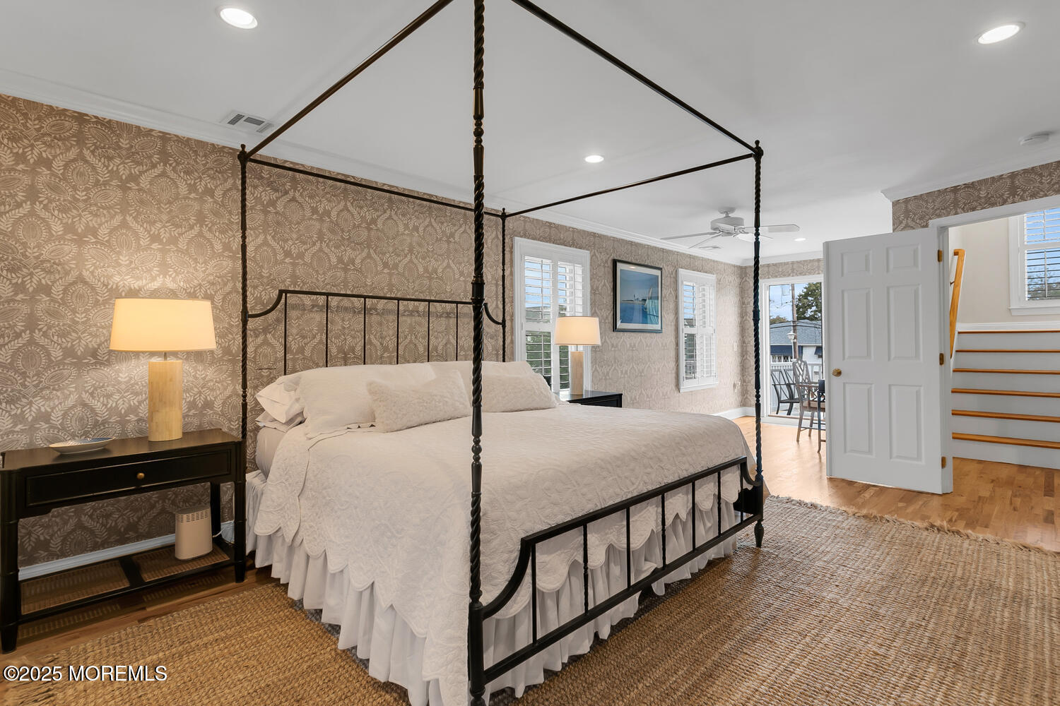 109 Salem Avenue Spring Lake, NJ 07762 - Photo 36 of 67 a bedroom with a bed window and a walk in closet