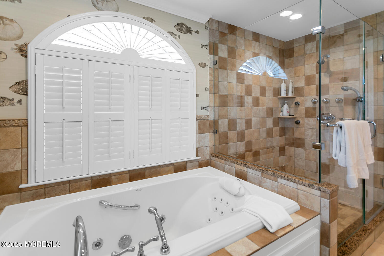 109 Salem Avenue Spring Lake, NJ 07762 - Photo 40 of 67 a bathroom with a bathtub and a shower