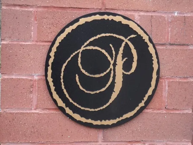 an aerial view of a highlighted door