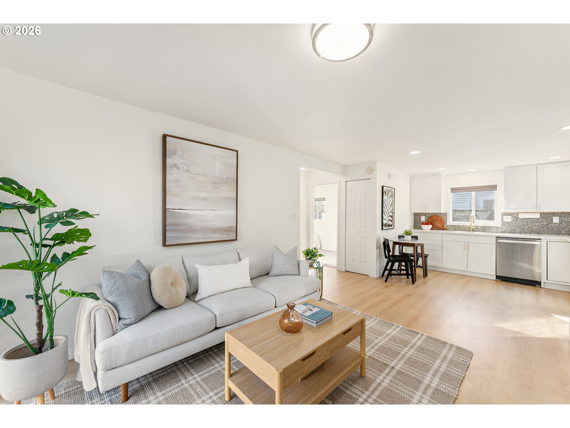 8114 Southeast 63rd Avenue Portland, OR 97206 - Photo 19 of 35 Living Room/Dining Room