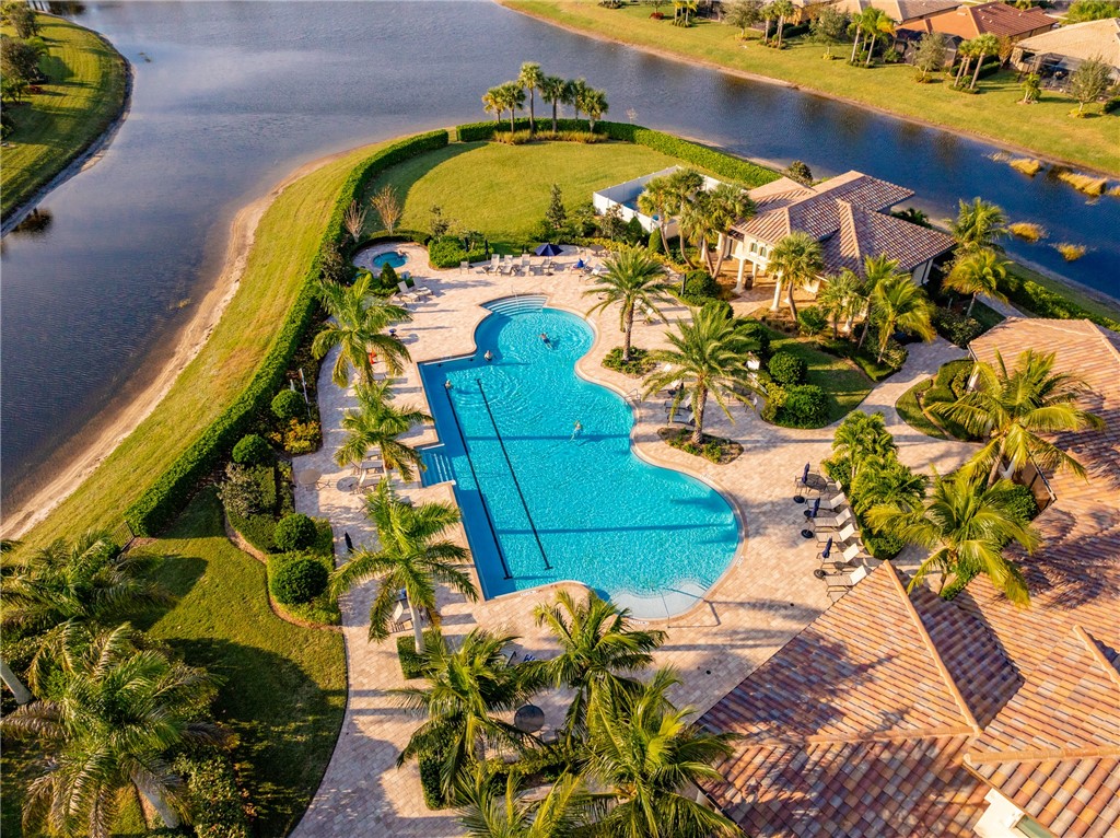 5292 Unity Square Vero Beach, FL 32967 - Photo 36 of 36 an aerial view of a swimming pool