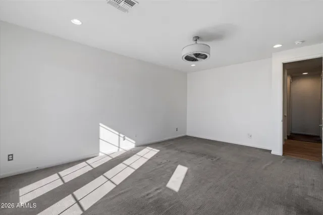 a view of empty room