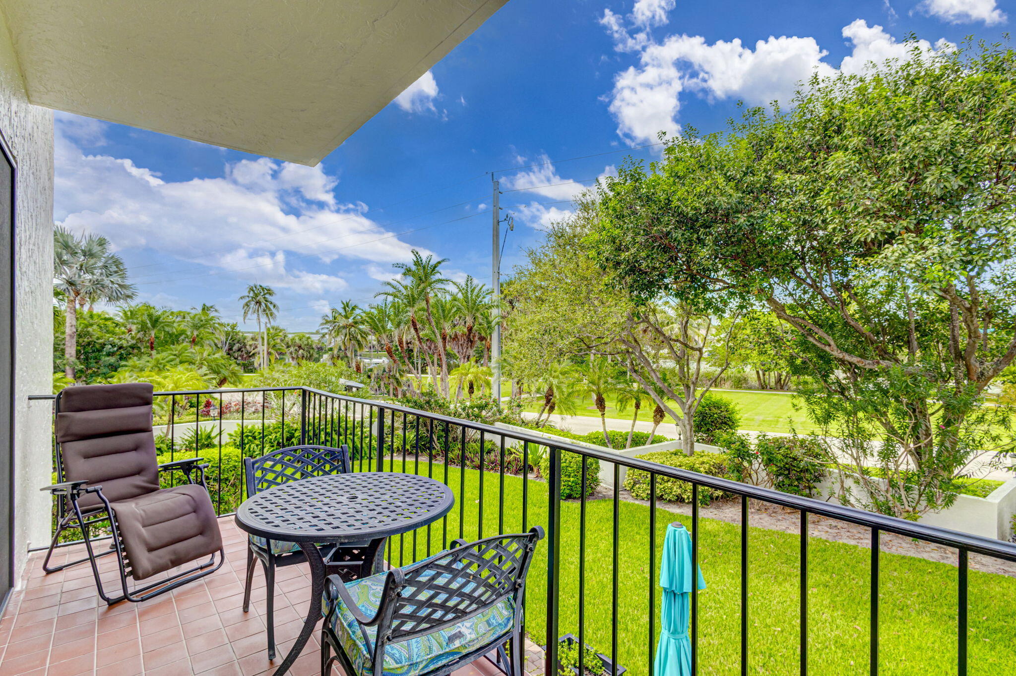 170 Celestial Way, Unit 83 Juno Beach, FL 33408 - Photo 44 of 70 a view of a balcony with furniture