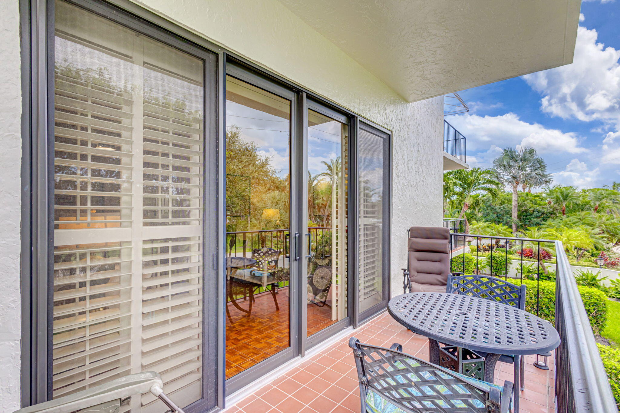 170 Celestial Way, Unit 83 Juno Beach, FL 33408 - Photo 45 of 70 a view of a balcony with furniture