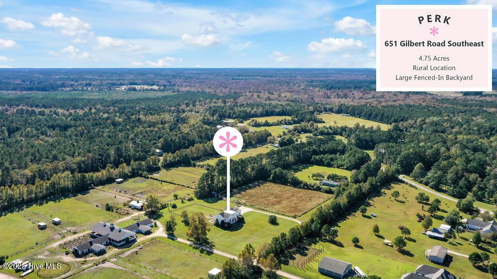651 Gilbert Road Southeast Bolivia, NC 28422 - Photo 22 of 60 651GilbertRoadSEDrone-Perks