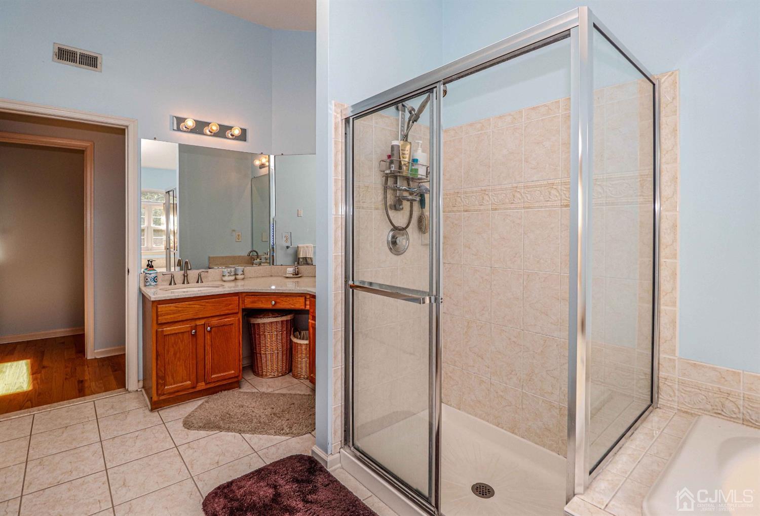 31 Harbor Bay Circle Old Bridge, NJ 08879 - Photo 20 of 36 a bathroom with a shower and a sink