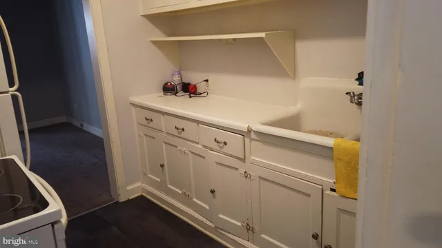 a view of cabinets