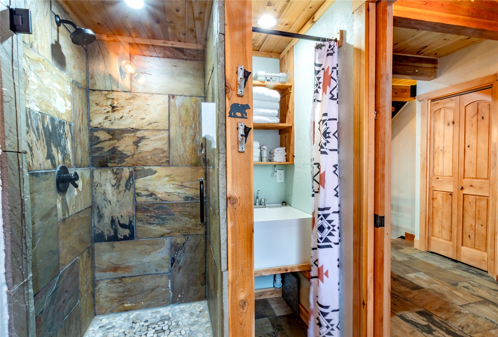 2739 Burgess Creek Road, Unit 10 Steamboat Springs, CO 80487 - Photo 15 of 46 a bathroom with a shower