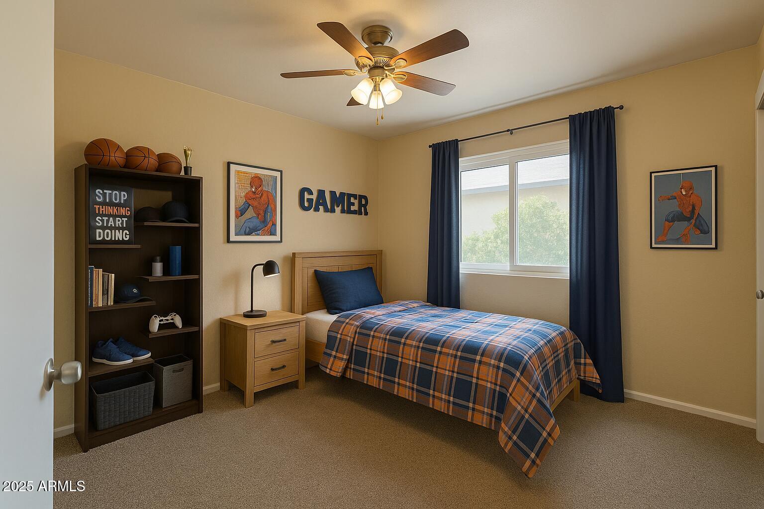 1708 West Cortez Circle Chandler, AZ 85224 - Photo 9 of 22 a bedroom with a bed and a window