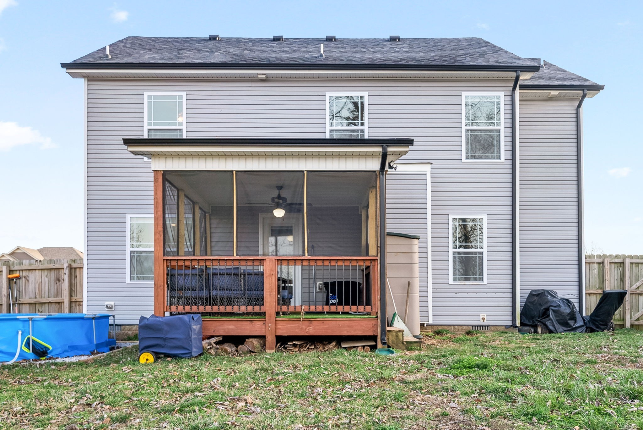 1868 Rains Road Clarksville, TN 37042 - Photo 31 of 39 a front view of a house with a yard