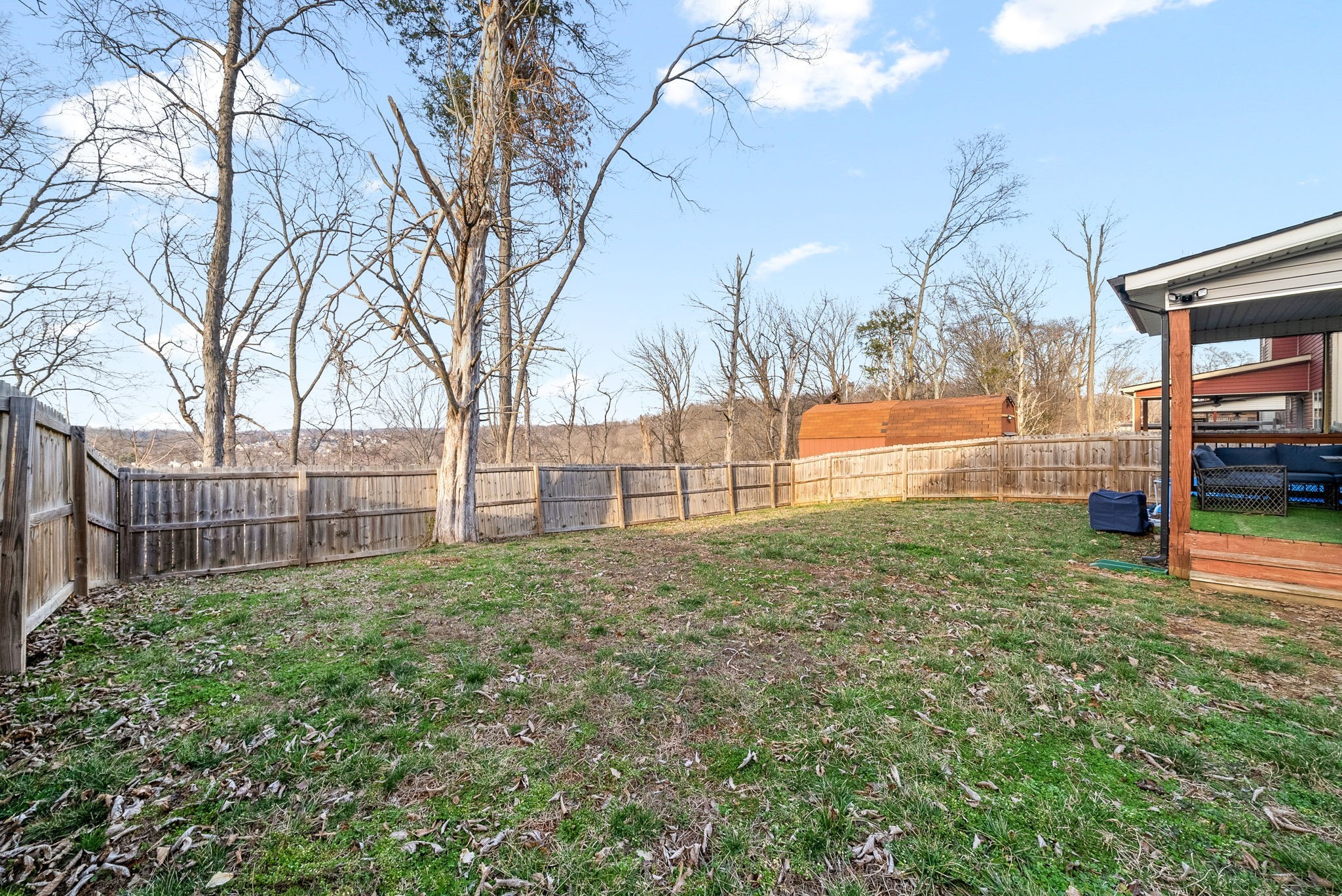 1868 Rains Road Clarksville, TN 37042 - Photo 32 of 39 a view of backyard with tree