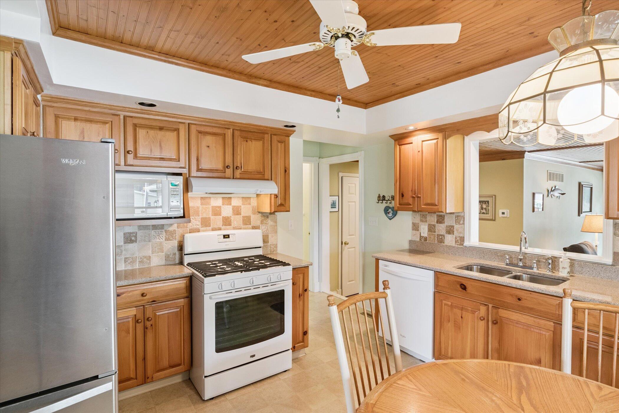 3423 Niles Road St. Joseph, MI 49085 - Photo 16 of 39 Knotty Pine Ceiling