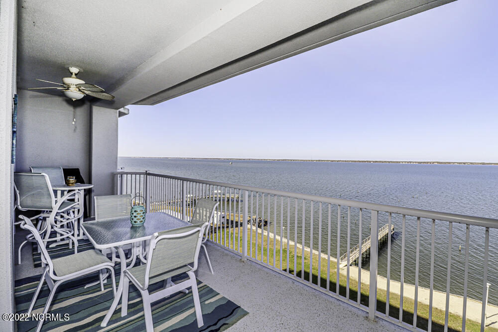 1550 Salter Path Road, Unit 605 Indian Beach, NC 28512 - Photo 2 of 30 Private balcony overlooking sound and views of the ICW