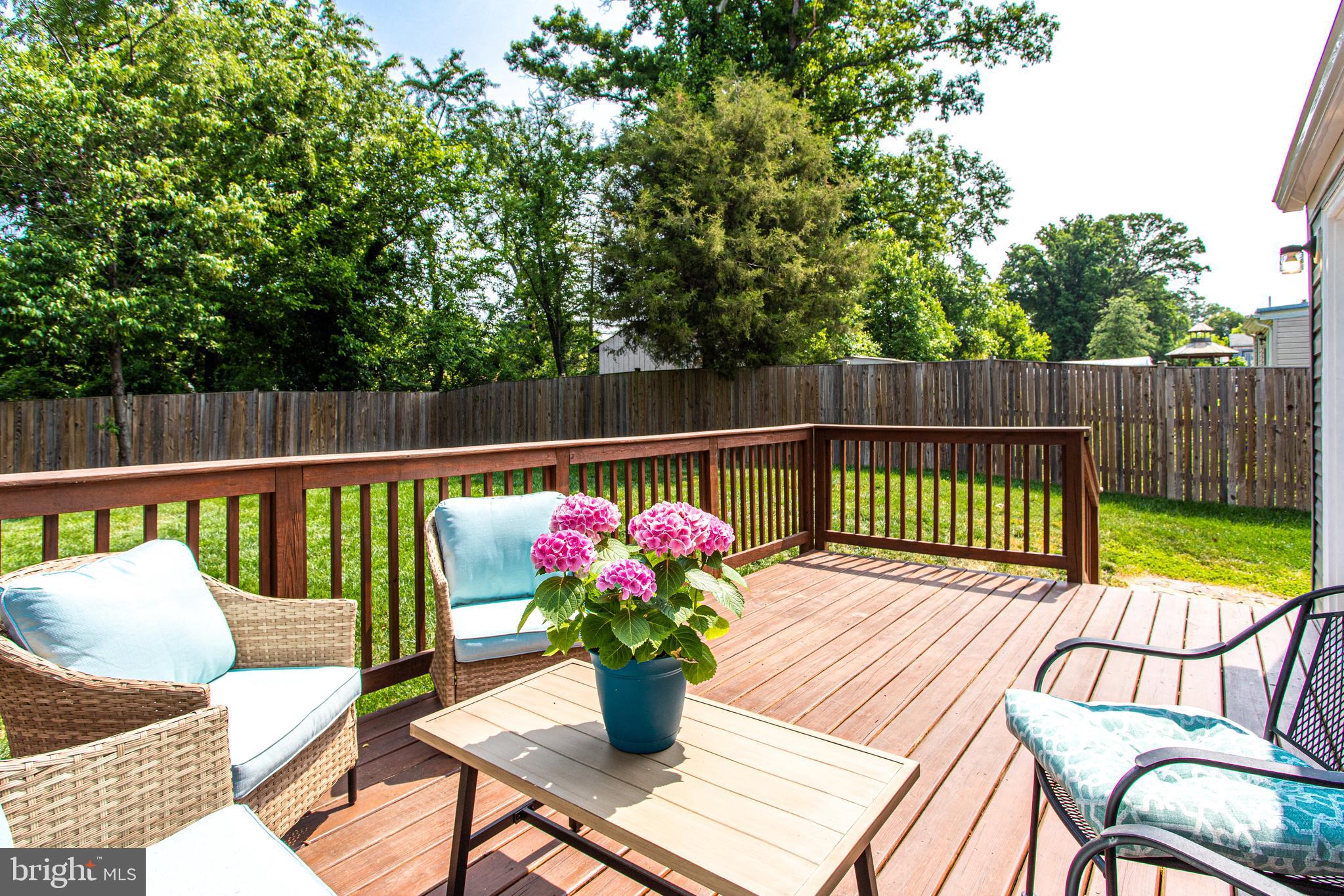 2813 Newton Street Silver Spring, MD 20902 - Photo 62 of 79 Deck View into Backyard
