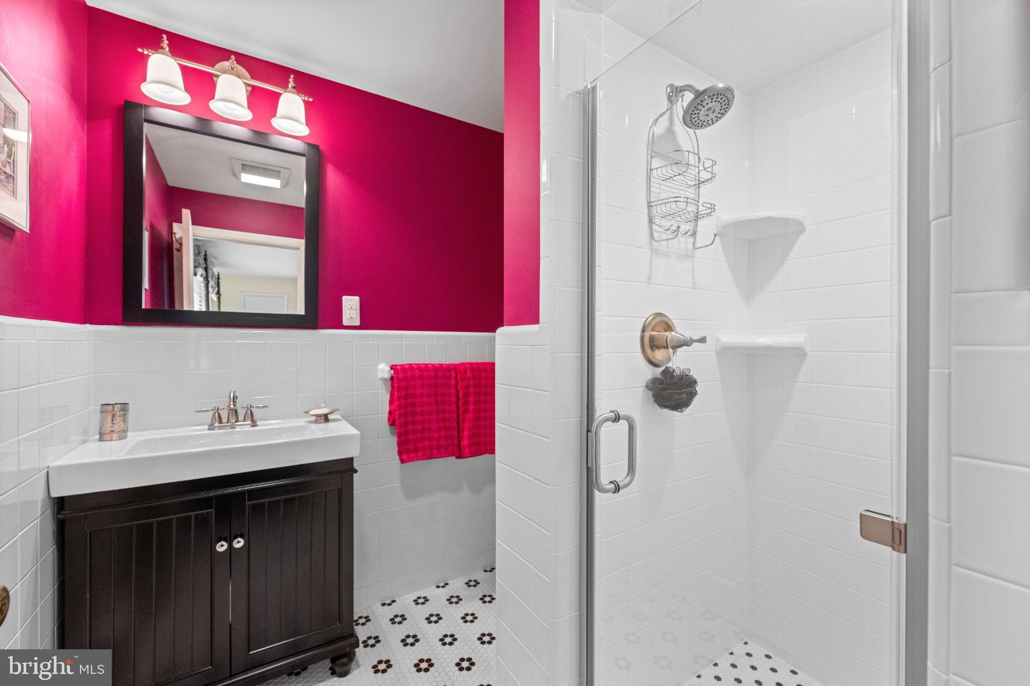 15 Paper Mill Road Newtown Square, PA 19073 - Photo 67 of 78 Vibrant bathroom with modern flair.