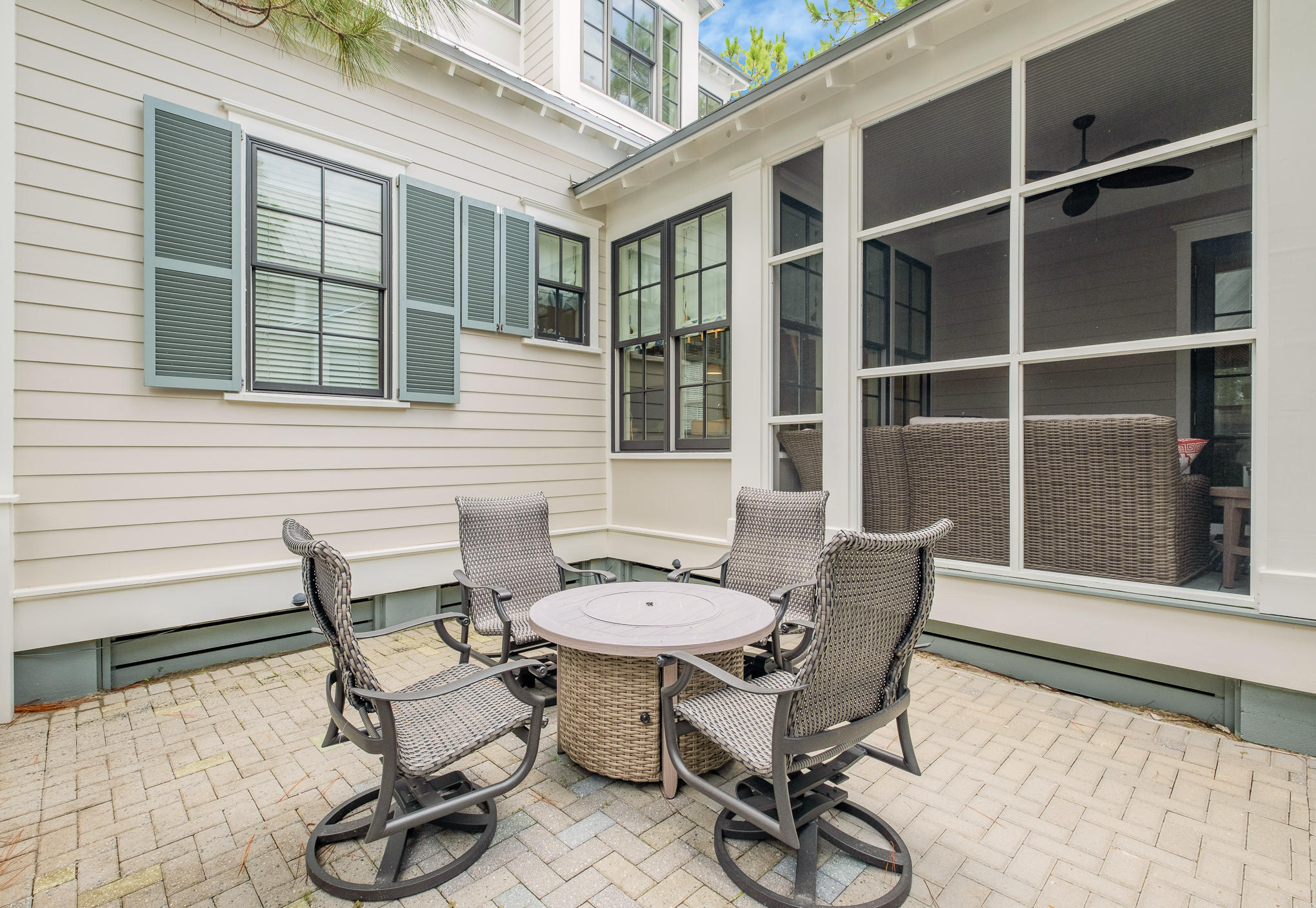 296 Pine Needle Way Santa Rosa Beach, FL 32459 - Photo 20 of 61 a view of a outdoor seating area with furniture
