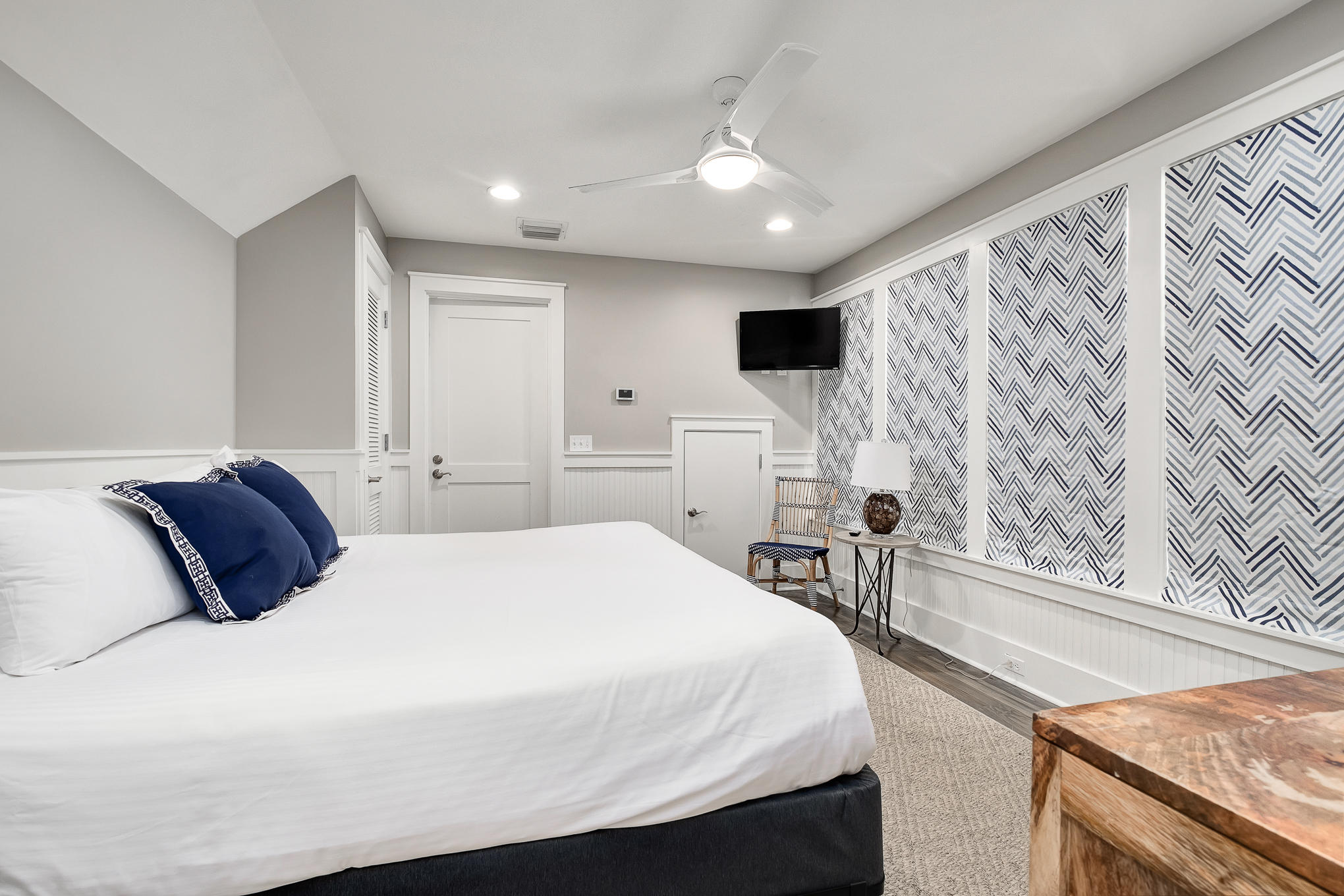 296 Pine Needle Way Santa Rosa Beach, FL 32459 - Photo 49 of 61 a large white bed in a white room