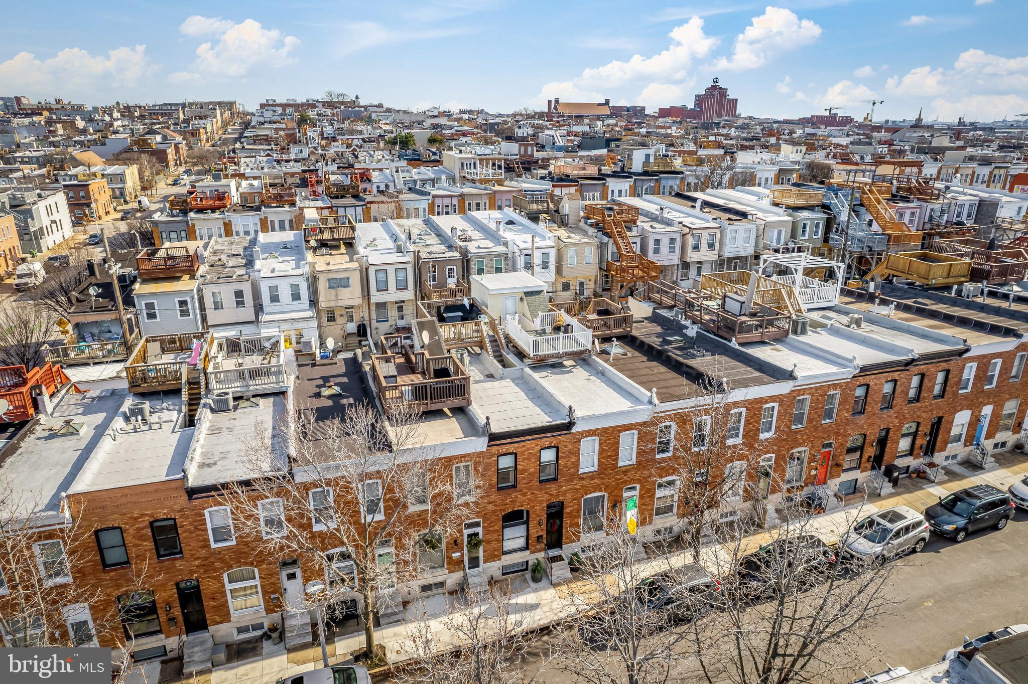 613 South Curley Street Baltimore, MD 21224 - Photo 46 of 64 drone / area