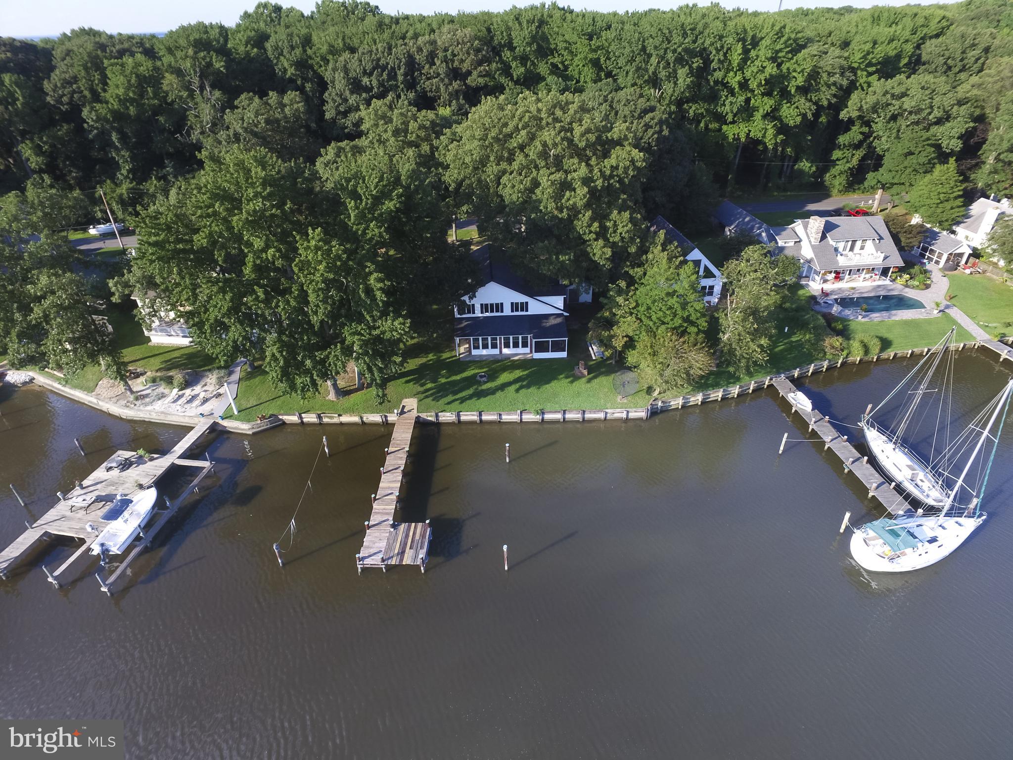 8216 Riverside Drive Pasadena, MD 21122 - Photo 4 of 30 125' of waterfront on Bodkin Creek