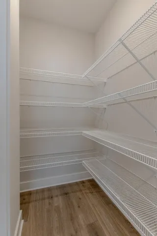 a view of a closet