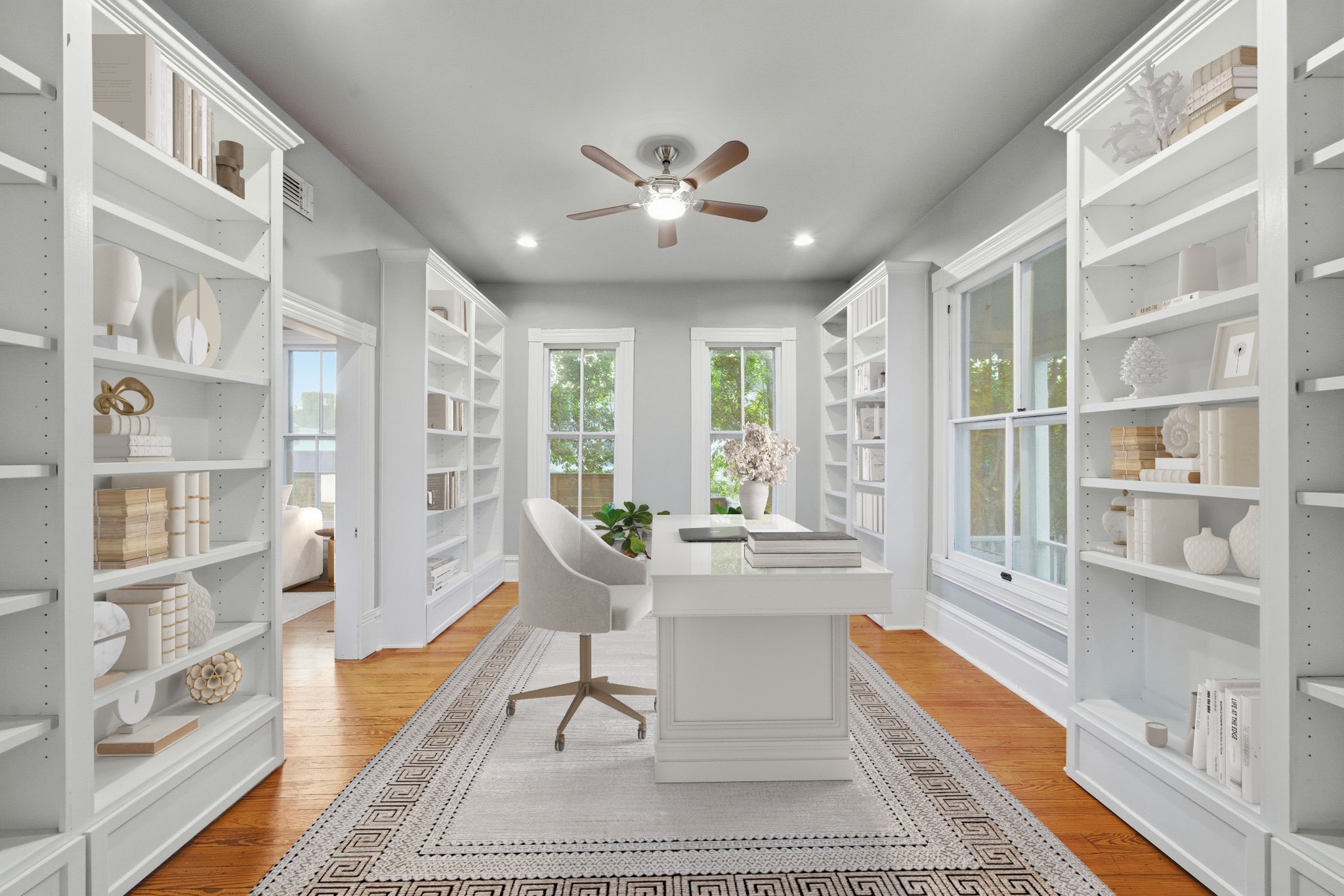 1818 Decatur Street Houston, TX 77007 - Photo 5 of 48 a living room with furniture and a large window