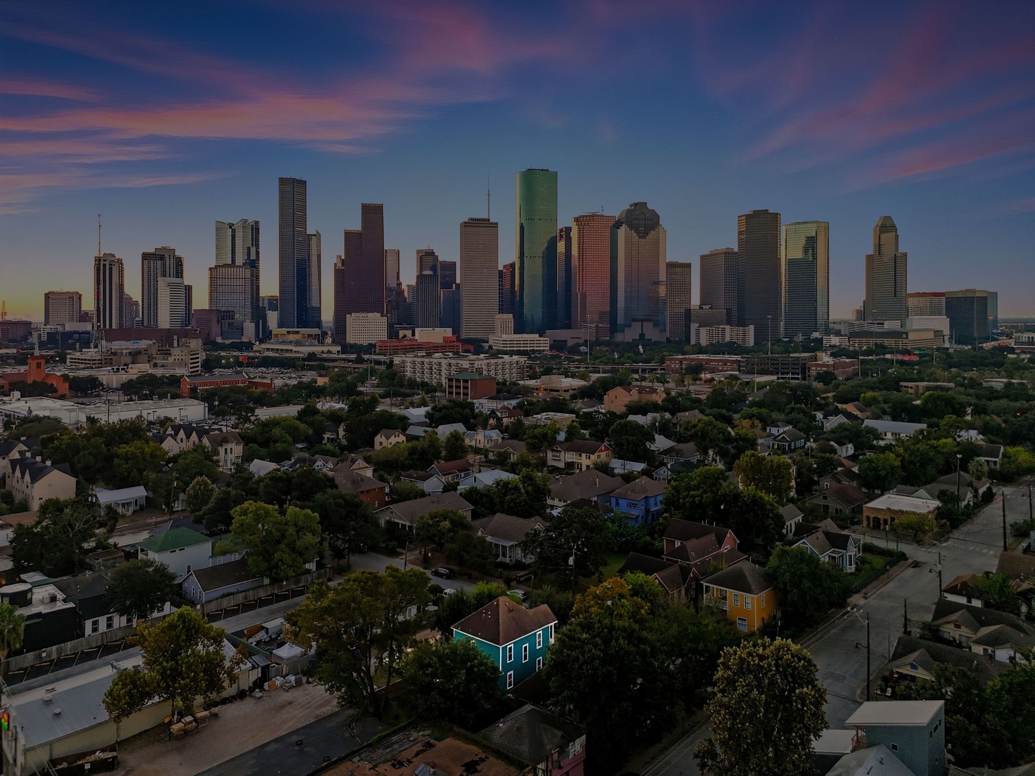 1818 Decatur Street Houston, TX 77007 - Photo 8 of 48 a view of a city with tall buildings