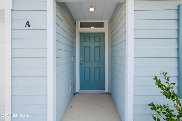 a view of front door