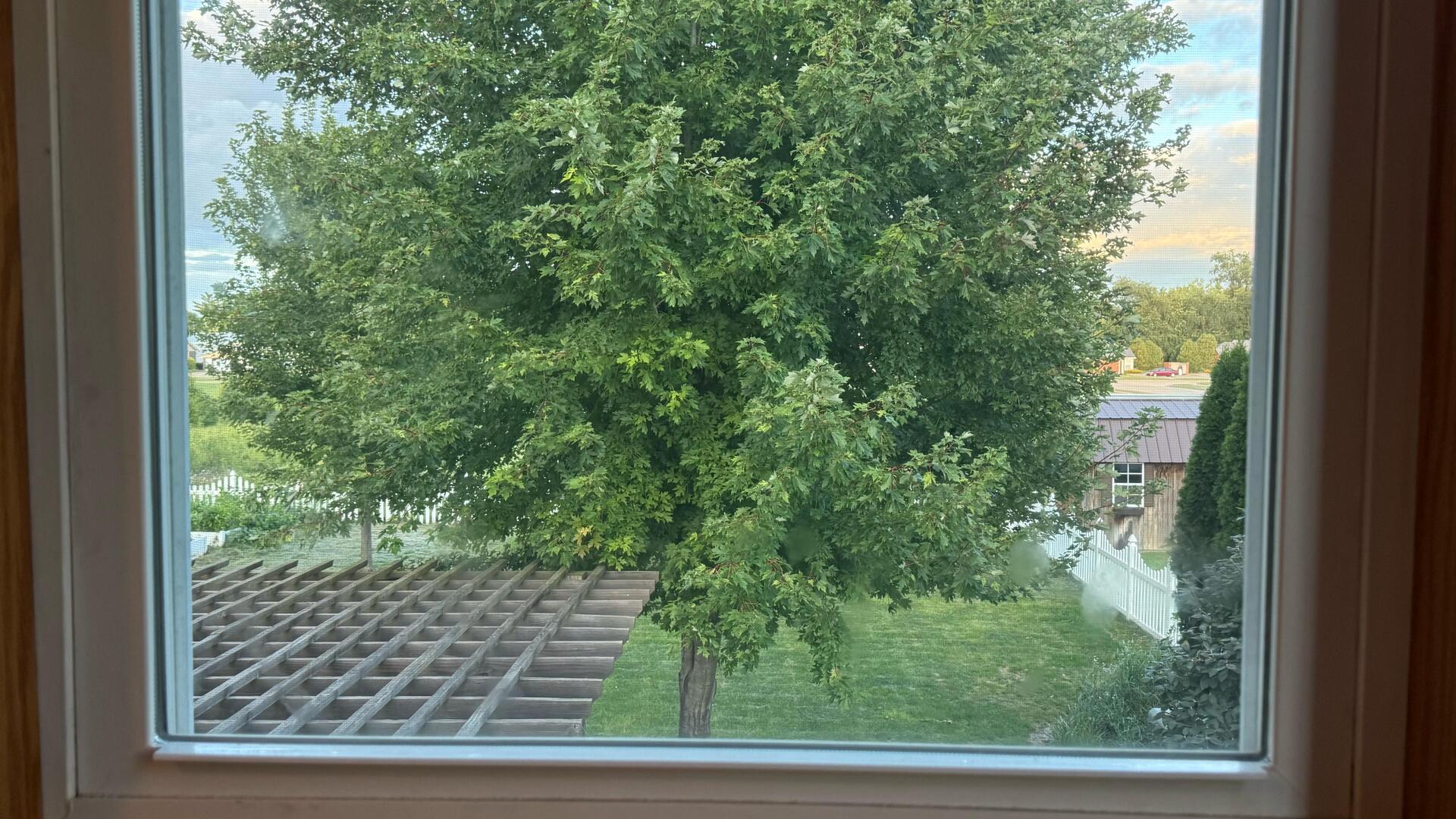 4 Memory Lane Streator, IL 61364 - Photo 15 of 28 a view of a wooden balcony