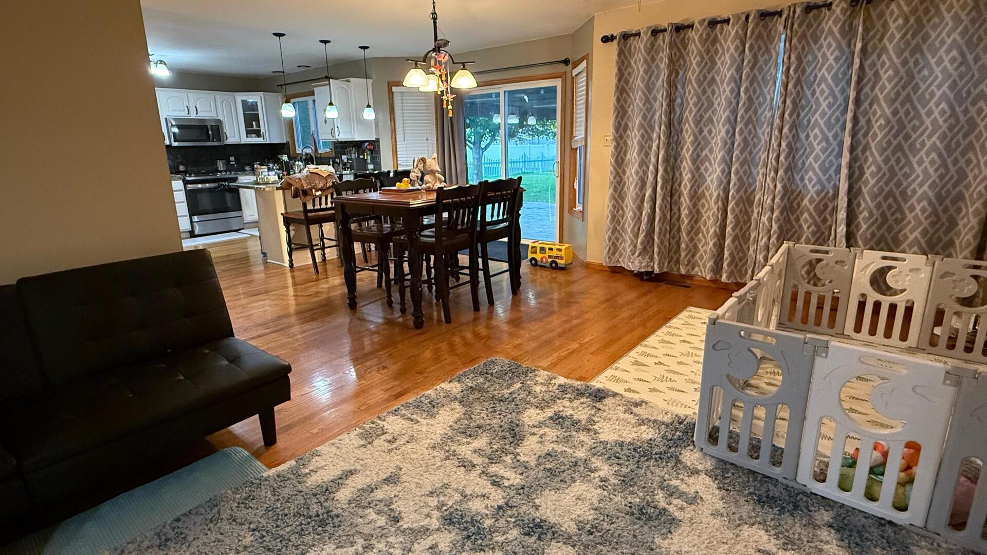 4 Memory Lane Streator, IL 61364 - Photo 8 of 28 a view of a dining room with furniture window and wooden floor