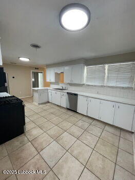 4315 41st Street Lubbock, TX 79413 - Photo 5 of 14 a large white kitchen with cabinets