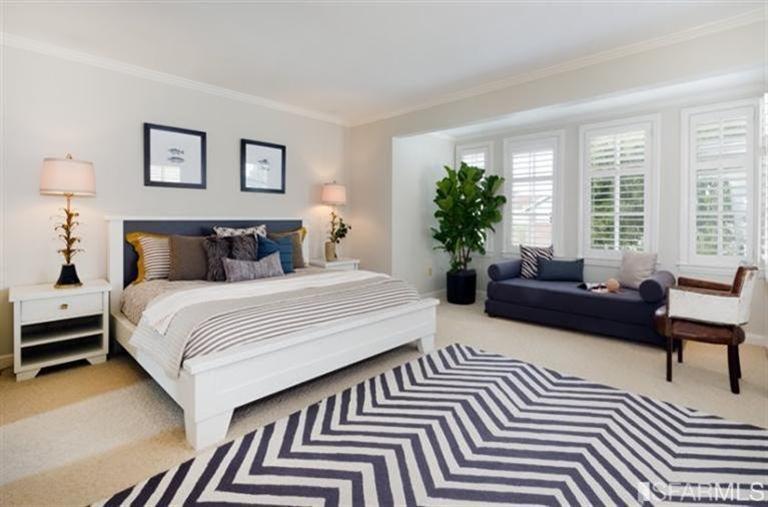 76 Rossi San Francisco, CA 94118 - Photo 15 of 30 Master suite upstairs in the front of the house.