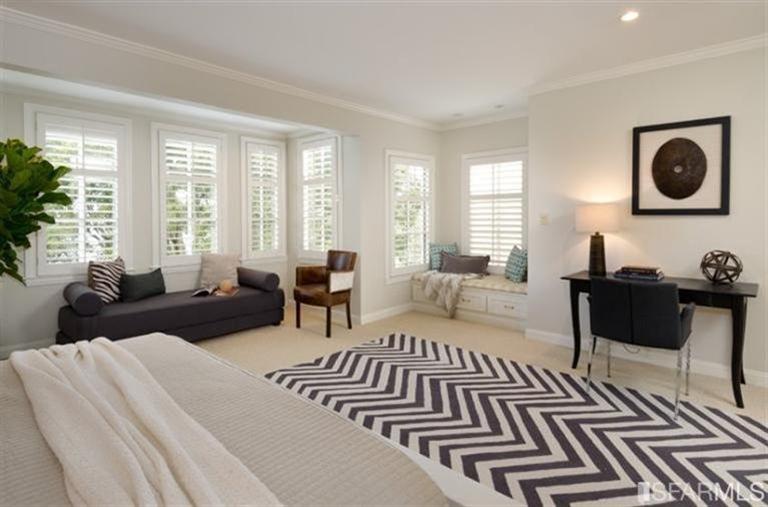 76 Rossi San Francisco, CA 94118 - Photo 16 of 30 The master suite has a built-in window seat and a large walk-in closet.