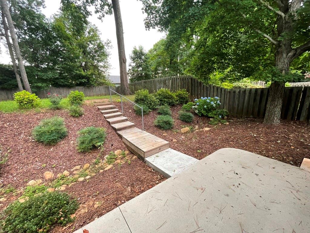 3190 Serenade Court Alpharetta, GA 30004 - Photo 25 of 41 a view of backyard with green space