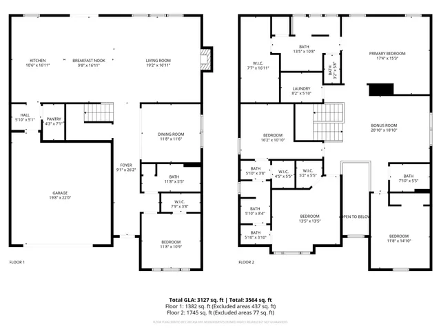 a picture of a floor plan