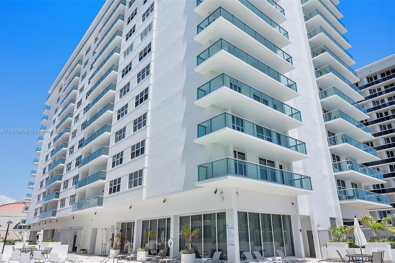 9511 Collins Avenue, Unit 1002 Surfside, FL 33154 - Photo 19 of 27 a front view of a building