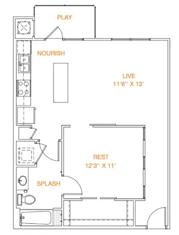 $1,365 | 810 West St Johns Avenue, Unit 2214, Austin, TX 78752