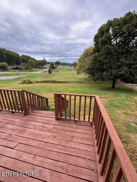 346 West Dumplin Valley Road Kodak, TN 37764 - Photo 3 of 26 346 W Dumplin Valley Front deck looking