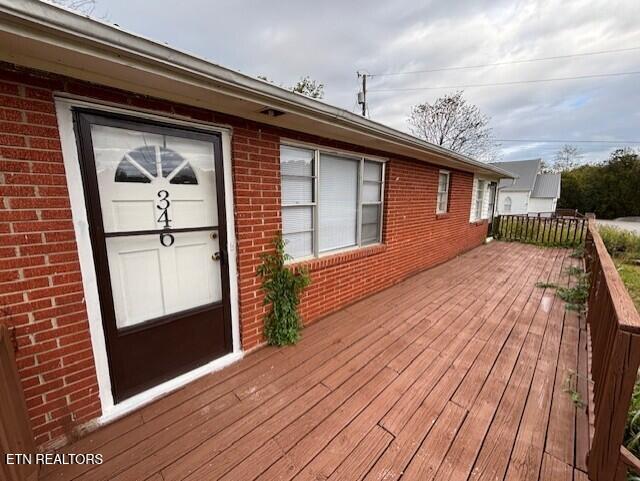 346 West Dumplin Valley Road Kodak, TN 37764 - Photo 4 of 26 346 W Dumplin Valley Front deck