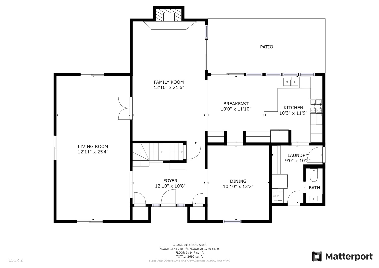 7 Knoll Ridge Road Rolling Meadows, IL 60008 - Photo 35 of 37 a picture of a floor plan