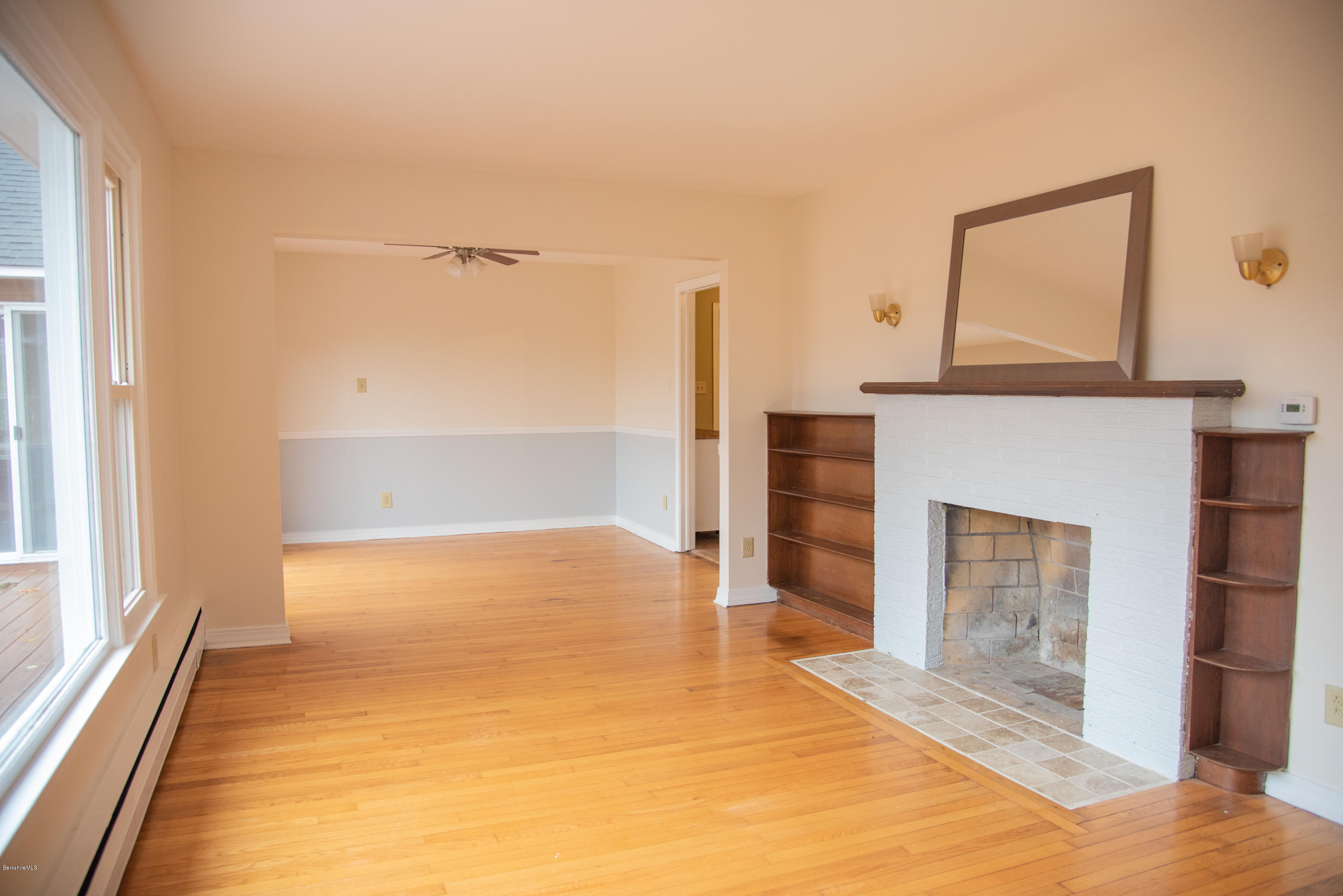 518 Swamp Road Richmond, MA 01201 - Photo 8 of 23 a view of livingroom with furniture and fireplace