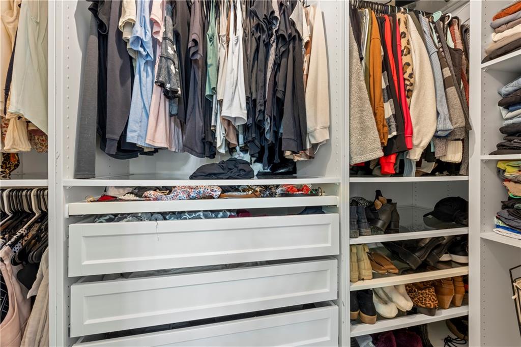 2630 Track Way Dacula, GA 30019 - Photo 22 of 27 a view of a closet with storage