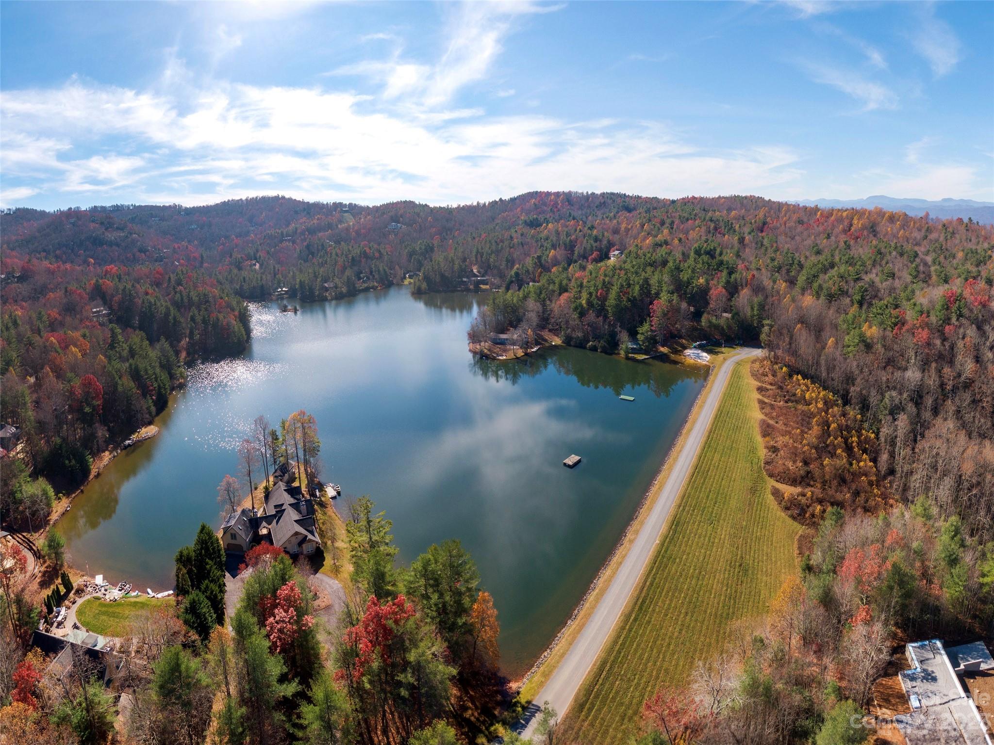 0 Walnut Ridge Road Brevard, NC 28712 - Photo 12 of 18 a view of a lake in middle of the town