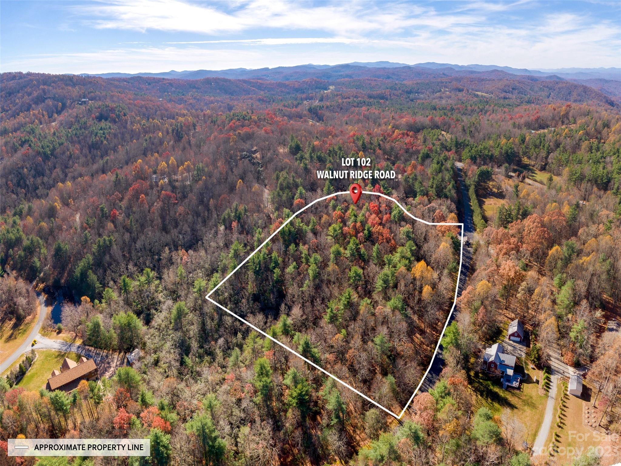 0 Walnut Ridge Road Brevard, NC 28712 - Photo 8 of 18 an aerial view of mountain with residential house