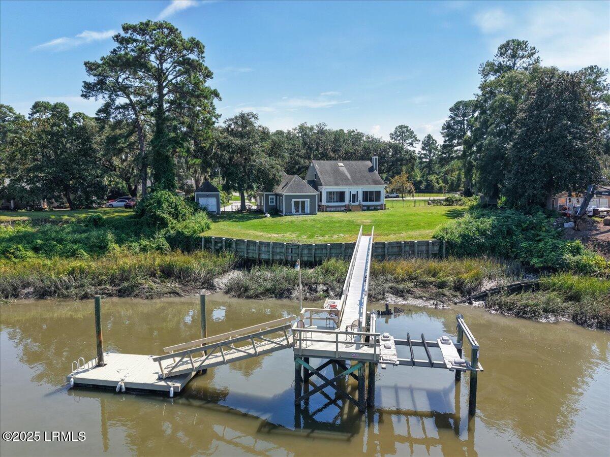 6086 Vaux Road Beaufort, SC 29906 - Photo 49 of 51 49-Aerial 6086 Vaux Rd