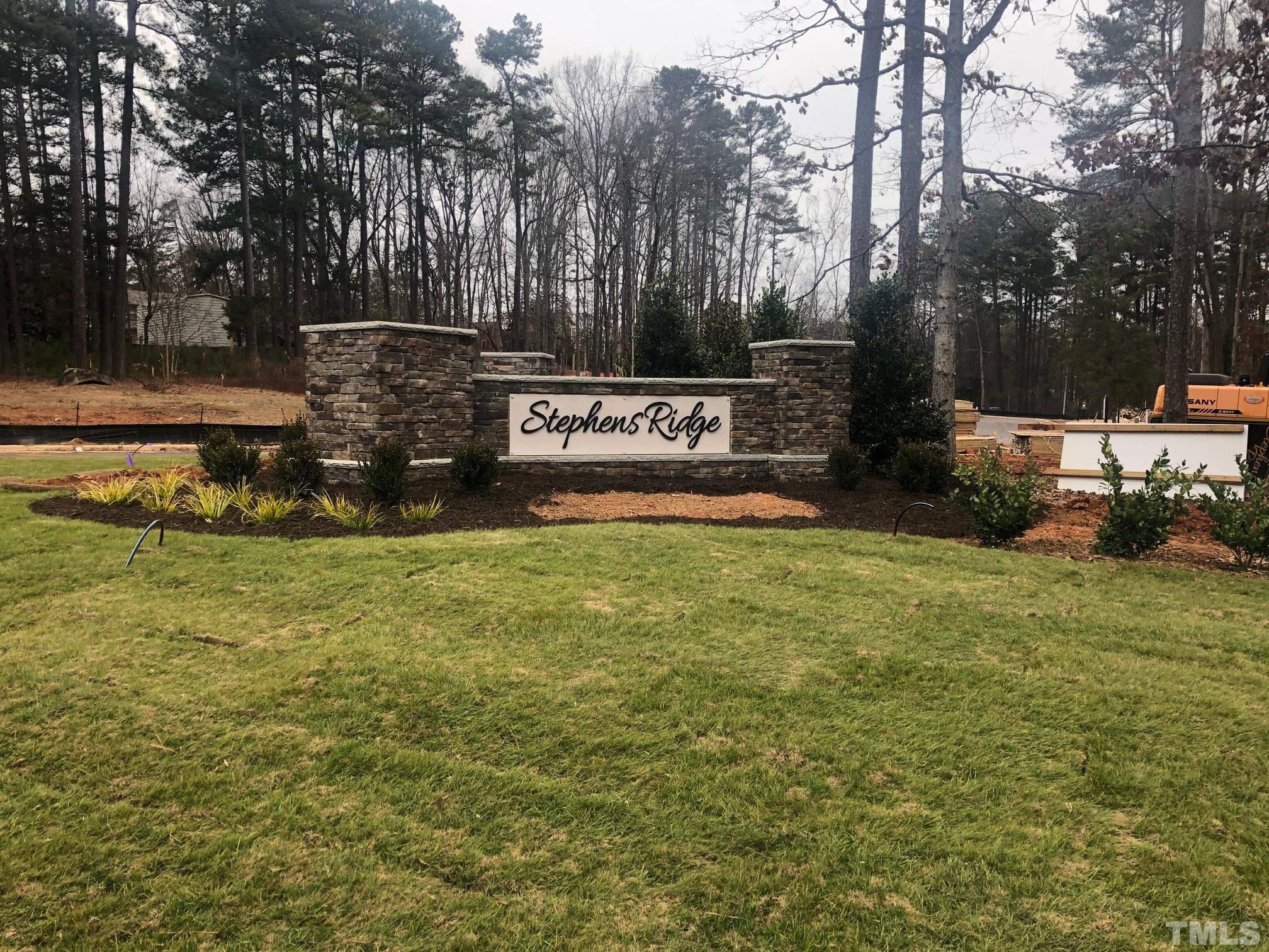 a view of street sign