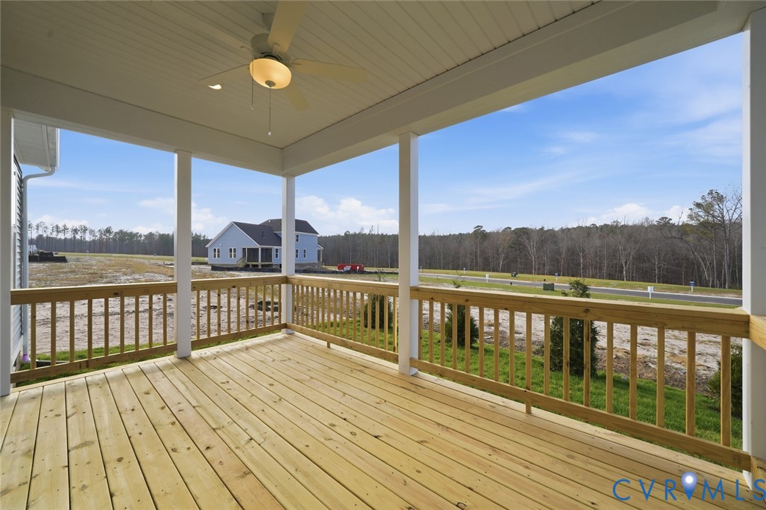 19025 Palisades Ridge Moseley, VA 23120 - Photo 21 of 41 a view of balcony with staircase
