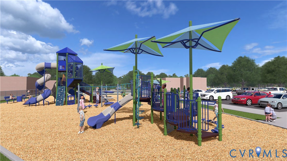 19025 Palisades Ridge Moseley, VA 23120 - Photo 33 of 41 an outdoor space with seating