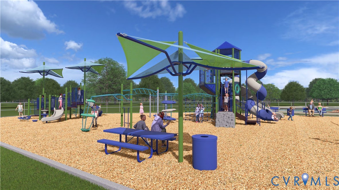 19025 Palisades Ridge Moseley, VA 23120 - Photo 40 of 41 a view of a swimming pool with a patio