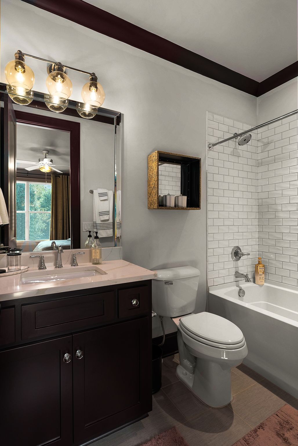 1780 Berea Church Road Lebanon, TN 37087 - Photo 36 of 62 a bathroom with a toilet sink double vanity and mirror