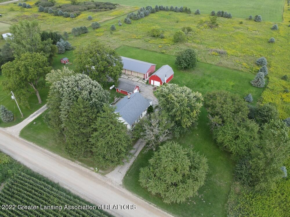 6722 Oneida Road Charlotte, MI 48813 - Photo 34 of 40 Aerial